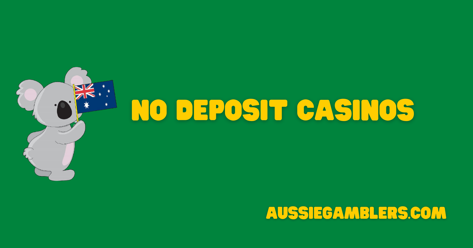 No deposit casino banner