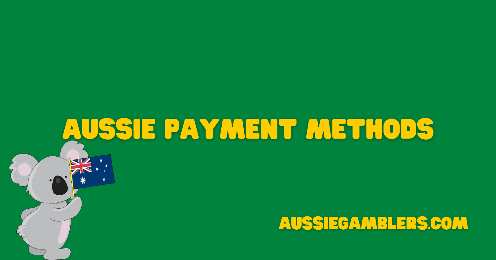 Payment methods banner
