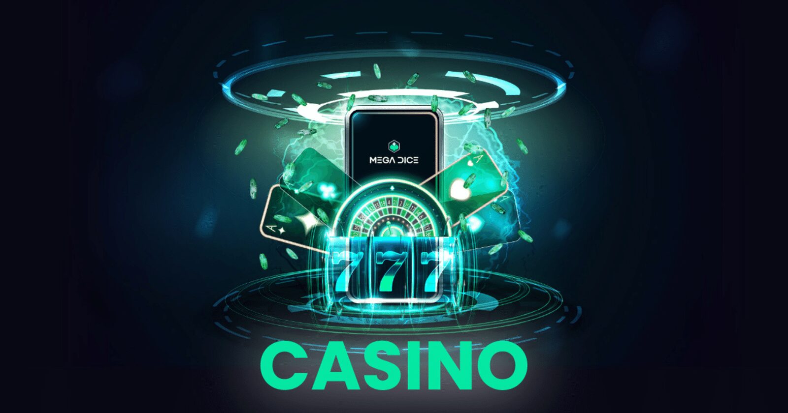Mega dice casino banner